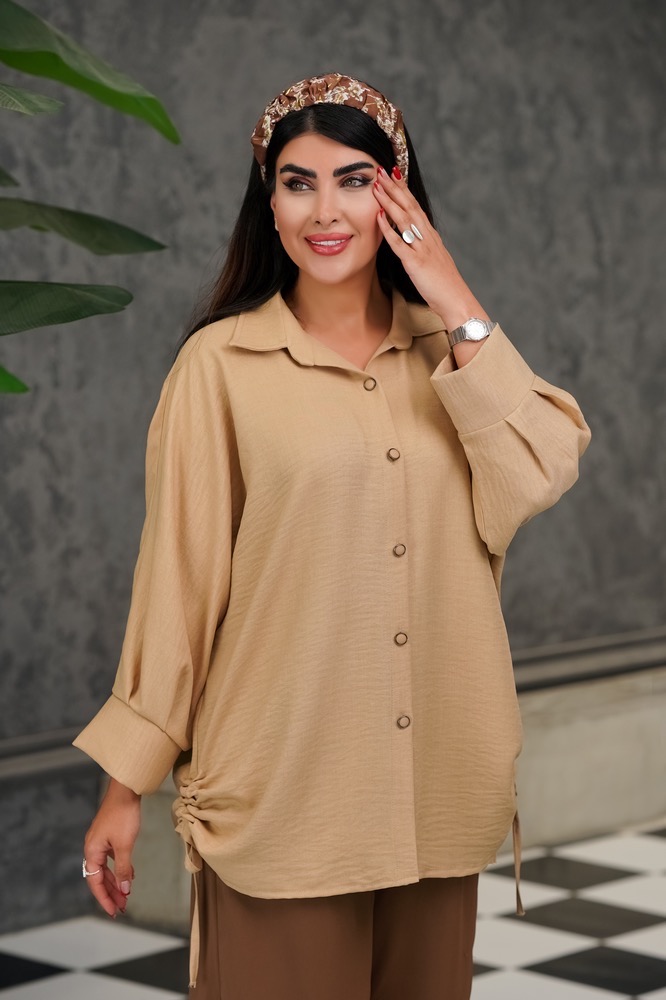 شومیز ریزشی بدون پرزدهی و بدون چروک